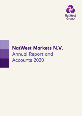 Natwest Markets N.V. Annual Report and Accounts 2020 Financial Review