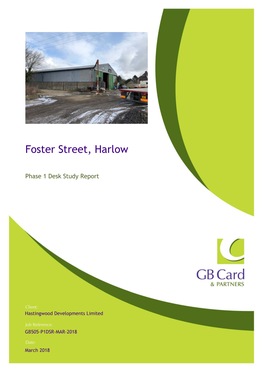 Foster Street, Harlow