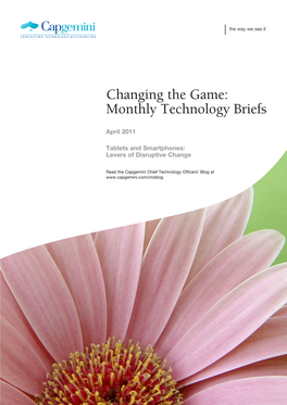 Changing the Game: Monthly Technology Briefs