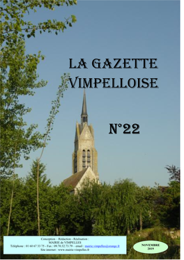 N°22 La Gazette Vimpelloise