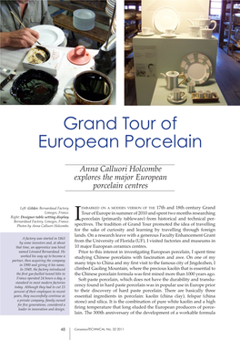 Grand Tour of European Porcelain