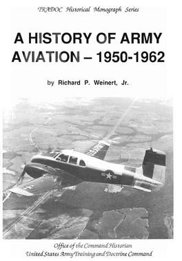 A History of Army Aviation - 1950-1962