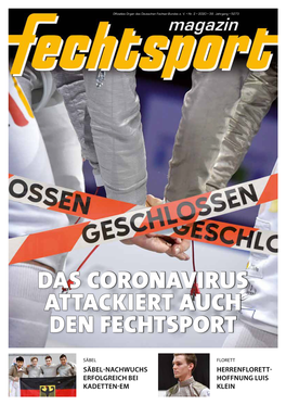 Fechtsport Magazin 02-2020.Pdf