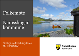 Folkemøte Namsskogan Kommune