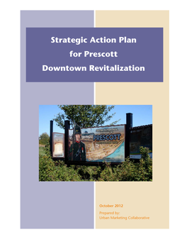 Strategic Action Plan for Prescott Downtown Revitalization