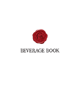 Beverage Book Cocktails