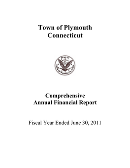 Town of Plymouth Connecticut