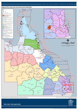 Regional Planning Areas and Local Government Authorities