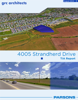 4005 Strandherd Drive TIA Report