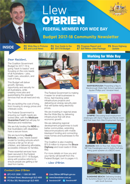 12828 Budget Newsletter For