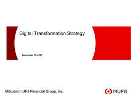 Digital Transformation Strategy