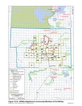 Volume 2: Baseline, Section 13: Traditional Land Use September 2011 Volume 2: Baseline Studies Frontier Project Section 13: Traditional Land Use