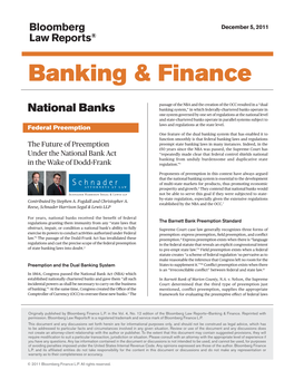 Banking & Finance