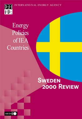 Sweden 2000 Review INTERNATIONAL ENERGY AGENCY