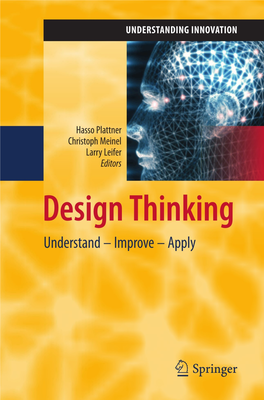 Design Thinking Understand – Improve – Apply