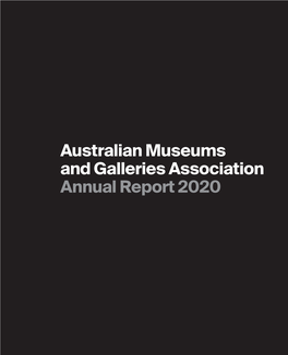 Australian Museums and Galleries Association Annual Report 2020