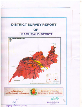 District Survey Report of Madurai District