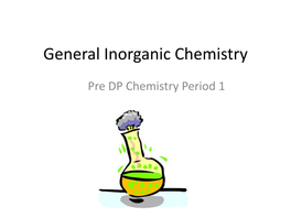 General Inorganic Chemistry