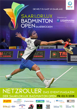 Netzroller Das Eventmagazin Der Saar.Lor.Lux Badminton Open Fr