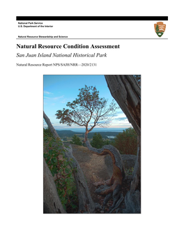 Natural Resource Condition Assessment San Juan Island National Historical Park