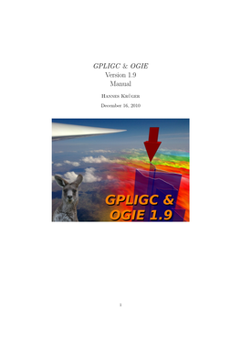 GPLIGC & OGIE Version 1.9 Manual