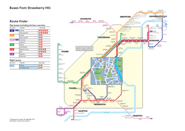 Buses from Strawberry Hill