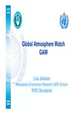 Global Atmosphere Watch GAW