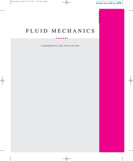 Fluid Mechanics