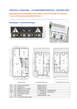 9 Huurwoningen Reesveld – Reeuwijk Dorp