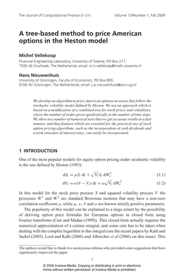 A Tree-Based Method to Price American Options in the Heston Model