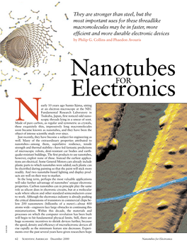 Nanotubes Electronics