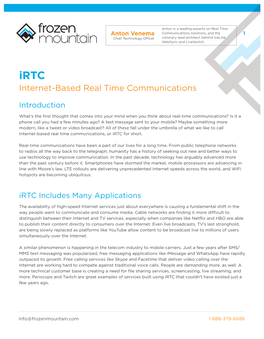 A Framework for Real-Time Communications