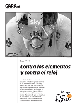 Suplemento Especial De GARA Sobre El Tour