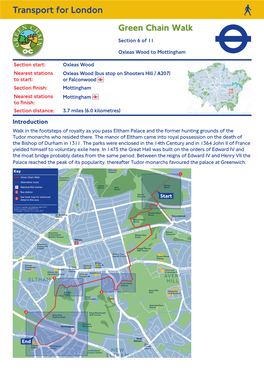 Green Chain Walk – Section 6 of 11