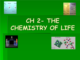 Basic Chemistry