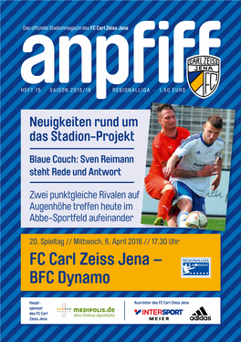 FC Carl Zeiss Jena – BFC Dynamo