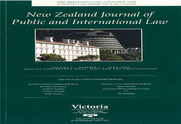 Journal Is: (2009) 7 NZJPIL (Page)