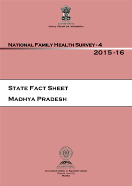 State Fact Sheet Madhya Pradesh