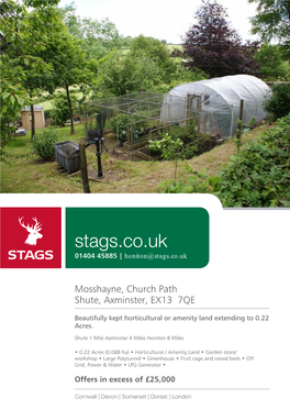 Stags.Co.Uk 01404 45885 | Honiton@Stags.Co.Uk