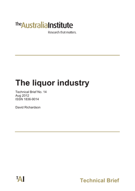 The Liquor Industry