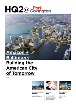 Amazon + Baltimore: Building the American City of Tomorrow