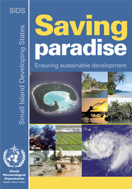Small Island Developing States SIDS Saving Paradise Ensuring Sustainable Development Small Island Developing States