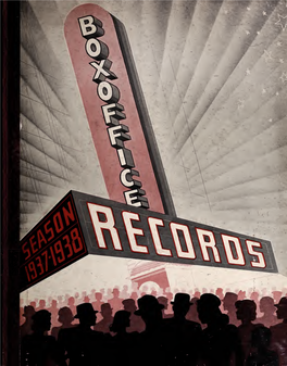 Boxoffice Records: Season 1937-1938 (1938)