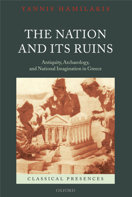 Antiquity, Archaeology, and National Imagination in Greece