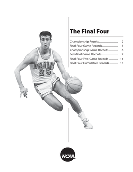 2011 Men's Final Four Records