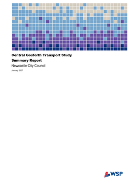 Central Gosforth Transport Study Summary Report Newcastle City Council