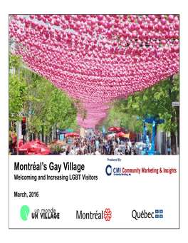 Montréal's Gay Village