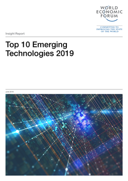 Top 10 Emerging Technologies 2019