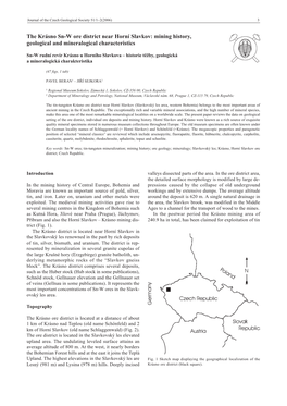 The Krásno Sn-W Ore District Near Horní Slavkov: Mining History, Geological and Mineralogical Characteristics