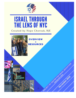 Israel Through the Lens of New York City